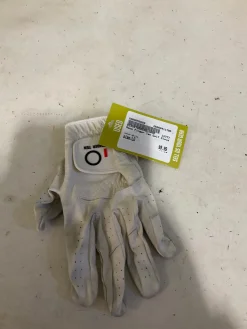 Used Mens Golf Glove White LG