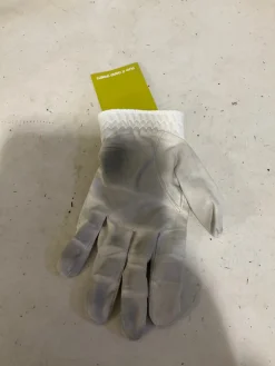 Used Mens Golf Glove White LG