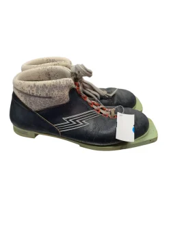 Used Mens 75MM XC Ski Boots Navy Blue M 10 / W 10.5-11