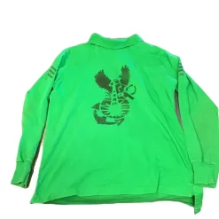 Used Men's XL Green Long Sleeve Shirt