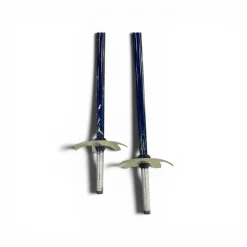 Used METRIC Mens DH Ski Pole Navy Blue 115 cm / 46 in
