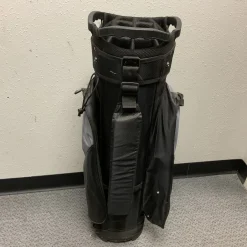 Used MG Golf Mens Cart Bag Black And Grey