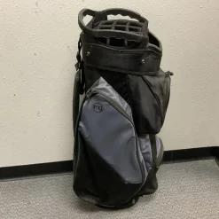 Used MG Golf Mens Cart Bag Black And Grey