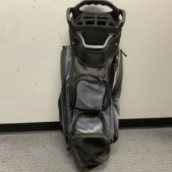 Used MG Golf Mens Cart Bag Black And Grey