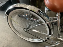 Used MICARGI COUGAR GTS CHROME CRUISER BIKE Cruiser Bike Womens Chrome 15-16" - SM Frame