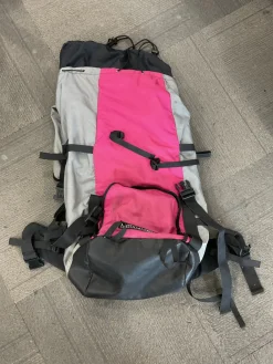 Used MILLET HIKING BACKPACK Backpack Pink