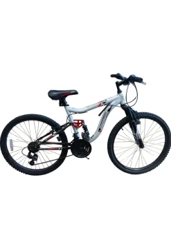 Used Mongoose 2.1 LEDGE Mountain Bike Mens Grey 48-52cm - 19-20" - LG Frame