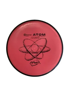 Used MVP ATOM COSMIC ELECTRON Disc Golf Putter Pink 171g