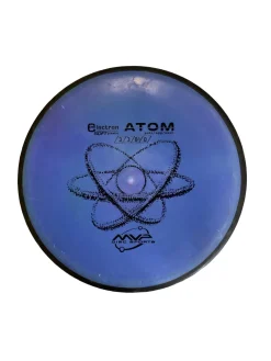 Used MVP ATOM Disc Golf Putter Royal Blue