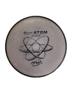 Used MVP ATOM Disc Golf Putter Grey