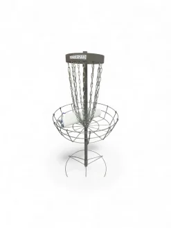 Used MVP Disc Golf Goal Silver