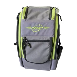 Used MVP VOYAGER SLIM BACKPACK BAG Disc Golf Backpack Grey