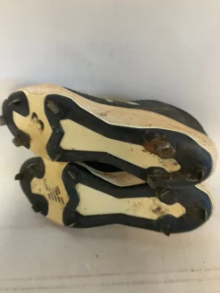 Used New Balance BLACK METAL BB/SB Cleats Black Senior 10.5
