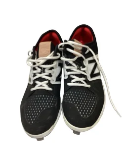 Used New Balance DATA DRIVEN PLATFORM BB/SB Cleats Black Youth 11.5
