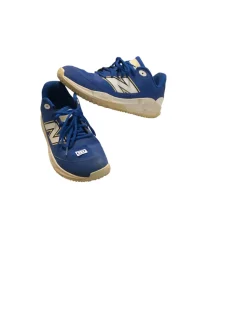 Used New Balance FRESH FOAM BB/SB Cleats Royal Blue Senior 11