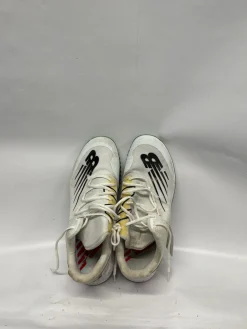 Used New Balance NEW BALANCE TURF SHOES BB/SB Cleats White Senior 13