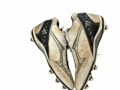 Used New Balance WARRIOR Adult FB Cleats White Senior 9