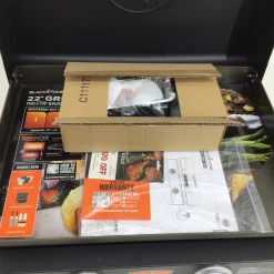 Used NEW BLACKSTONE OTG 22IN GRIDDLE W HOOD Camping Stove