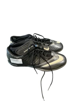 Used Nike Adult FB Cleats Black And Grey Senior 11.5