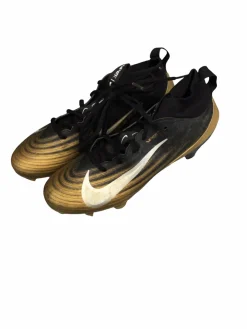 Used Nike Adult FB Cleats Gold Senior 6.5