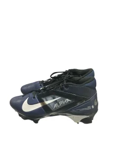 Used Nike Adult FB Cleats Navy Blue Senior 11.5