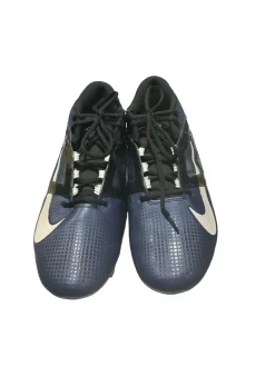 Used Nike Adult FB Cleats Navy Blue Senior 11.5