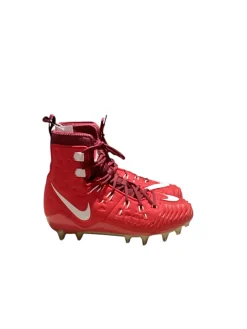 Used Nike Adult FB Cleats Red Senior 9.5