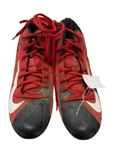 Used Nike Adult FB Cleats Red Senior 8