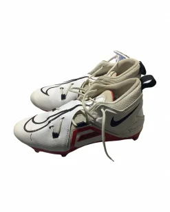 Used Nike Adult FB Cleats White Senior 11.5