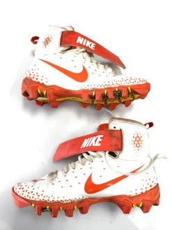 Used Nike Adult FB Cleats White Senior 6