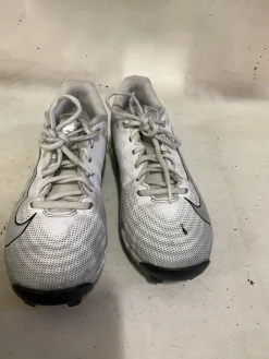 Used Nike Adult FB Cleats White Senior 7