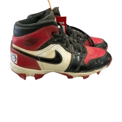 Used Nike AIR JORDAN BB/SB Cleats Red Junior 05.5