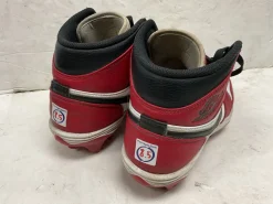 Used Nike Air Jordan FJ6805-106 BB/SB Cleats Cardinal And White Senior 8.5