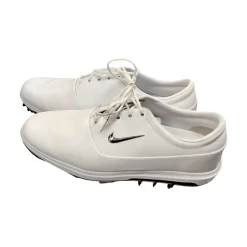 Used Nike AIR ZOOM VICTORY TOUR Mens Golf Shoes White Senior 8.5