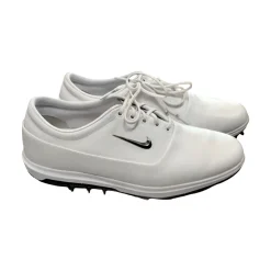 Used Nike AIR ZOOM VICTORY TOUR Mens Golf Shoes White Senior 8.5