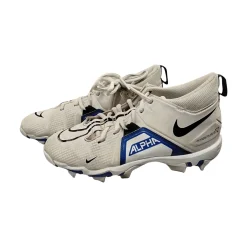 Used Nike ALPHA BB/SB Cleats White Junior 04.5