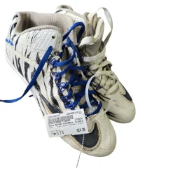 Used Nike ALPHA FOOTBALL CLEATS Adult FB Cleats White Senior 7.5