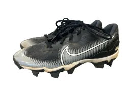Used Nike ALPHA HUARACHE KEYSTONE BB/SB Cleats Black Senior 7.5