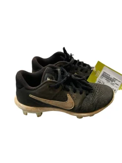 Used Nike 1 BASEBALL CLEAT BB/SB Cleats Black Junior 01