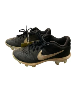 Used Nike 1 BASEBALL CLEAT BB/SB Cleats Black Junior 01