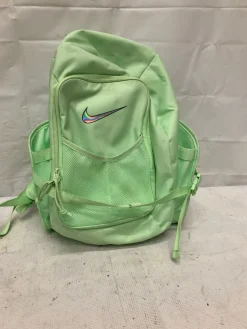 Used Nike 2 BAT BACKPACK BB/SB Player Backpack Neon Green