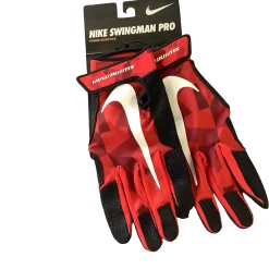 Used Nike BATTING GLOVES Other Clothing Red XL
