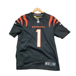 Used Nike BENGALS CHASE JERSEY FB Top Adult Black MD
