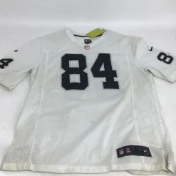 Used Nike 84 BROWN RAIDERS SR LG NFL JERSEY S.S. Spirit Wear M LG