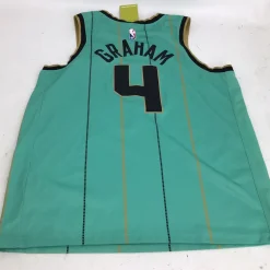 Used Nike CHARLOTTE HORNETS GRAHAM 4 MENS XL Sleeveless Spirit Wear M XL