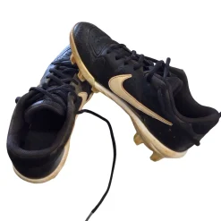 Used Nike CLEATS BB/SB Cleats Black Junior 03.5