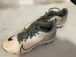 Used Nike DIAMOND BB/SB Cleats White Senior 7