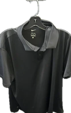 Used Nike DRI-FIT S.S. Golf Shirt M Black XL