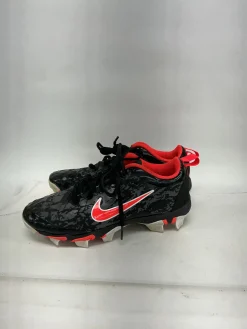 Used Nike FAST FLEX BB/SB Cleats Black And Orange Youth 06.0