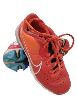 Used Nike FASTFLEX BB/SB Cleats Red Youth 11.0